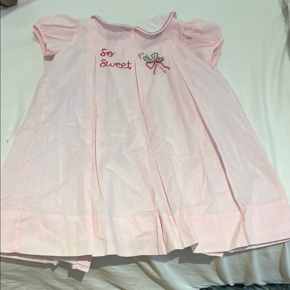 Pink Kids Casual Dress